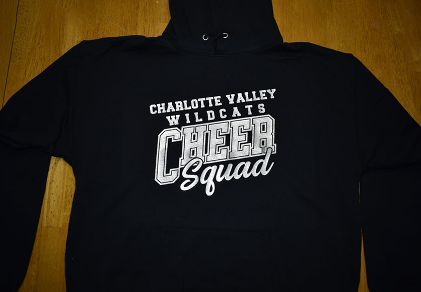 cheer squad hoodie