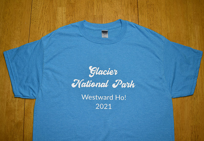 glacier national park shirt
